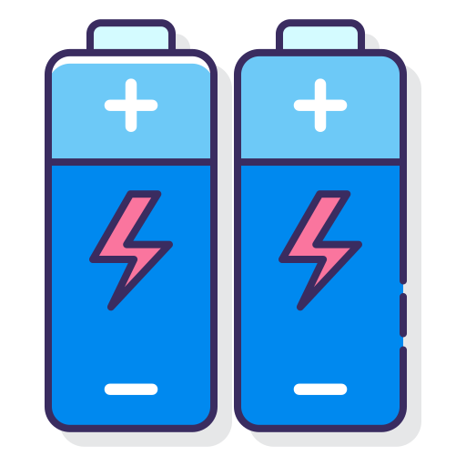 two batteries