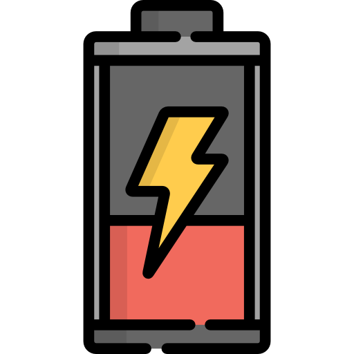 one battery
